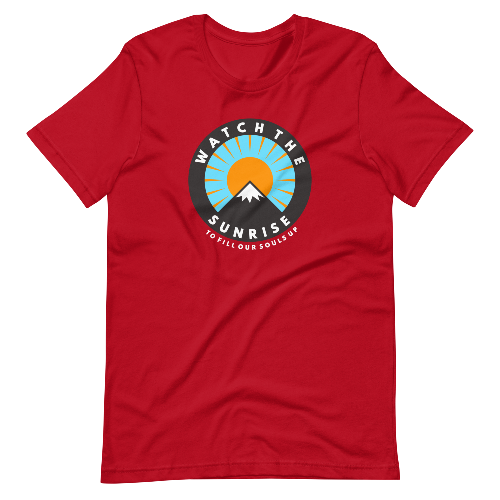 Watch The Sunrise Bella + Canvas Short Sleeve | DMB Inspired Art