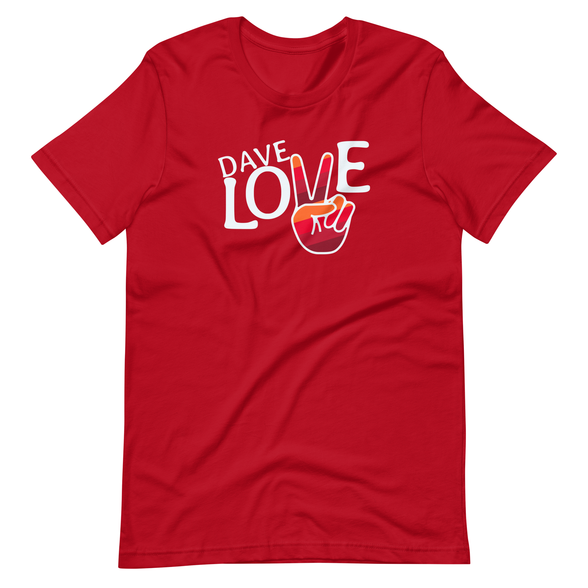 Dave Love Peace Bella + Canvas Short Sleeve | DMB Inspired Art | DTG