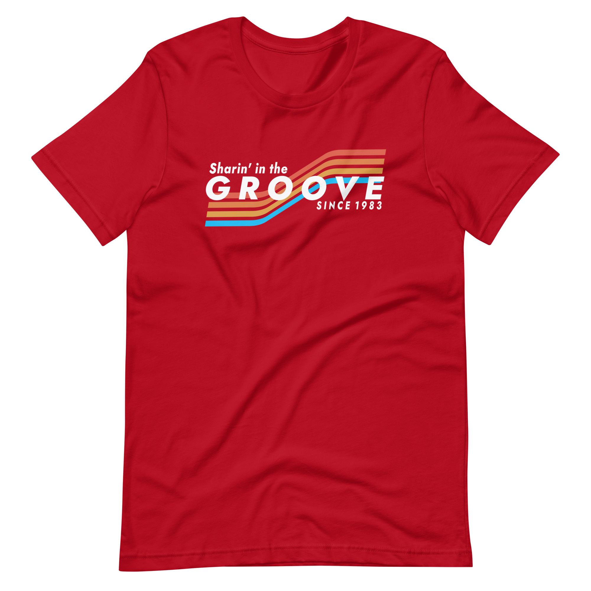 Sharin' In The Groove | Bella + Canvas Premium cotton | Short Sleeve