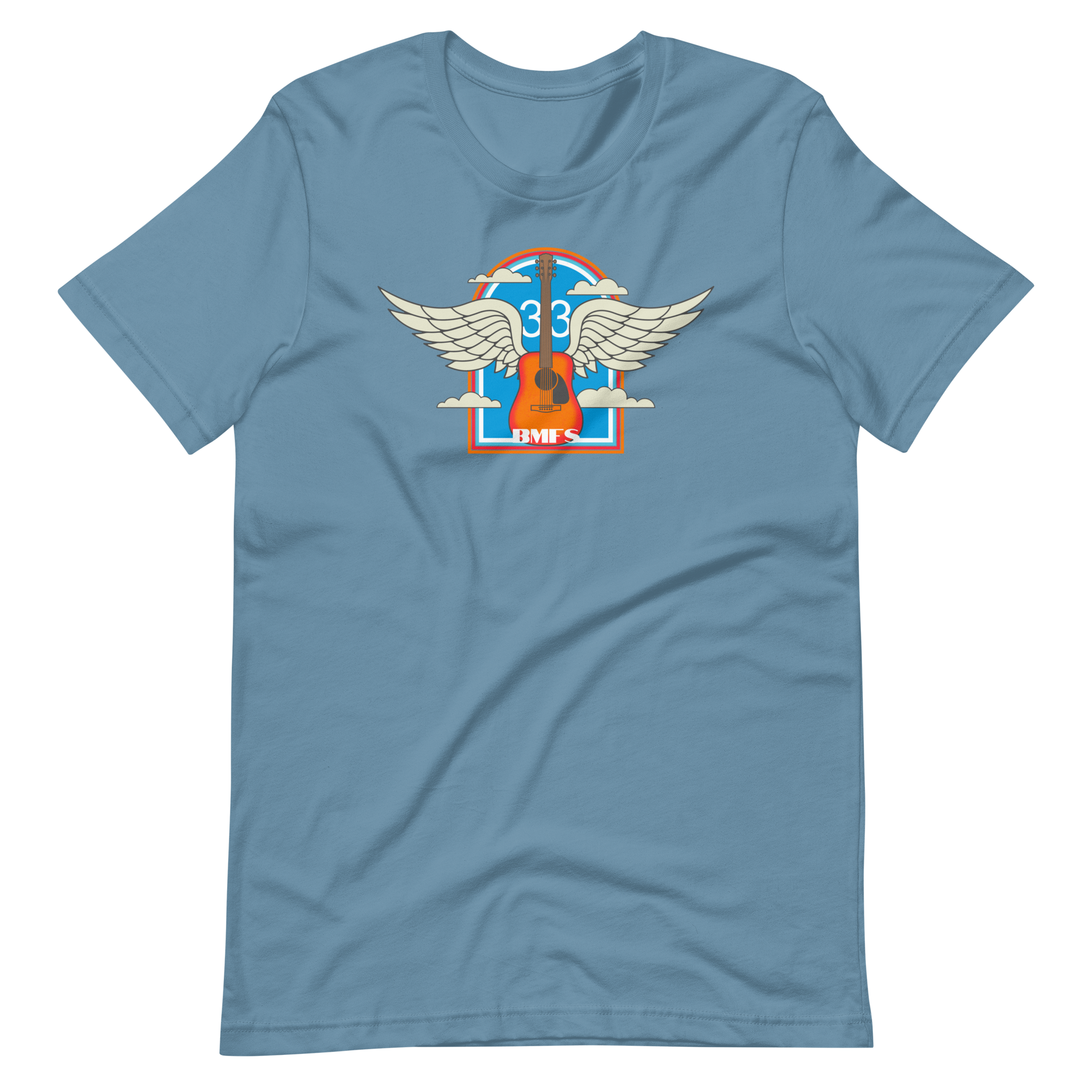 BMFS 33 Guitar Bella + Canvas Premium Cotton | 33 BMFS THE GOAT