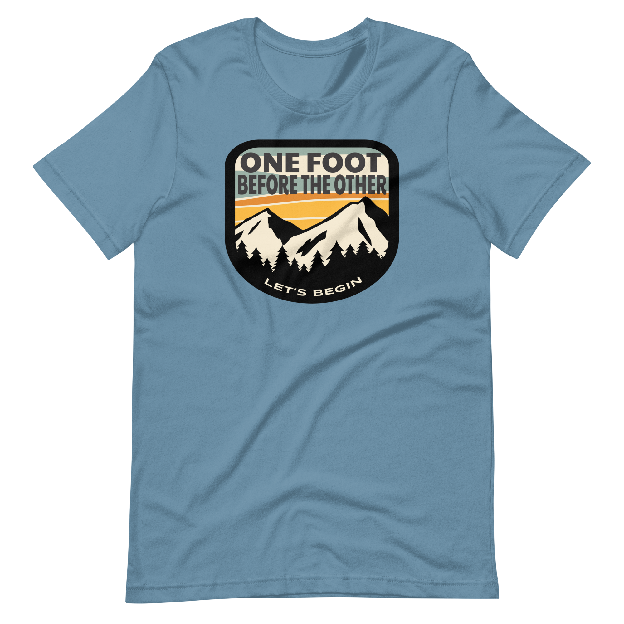 One Foot Before The Other Bella + Canvas Premium Cotton | 33 BMFS THE GOAT