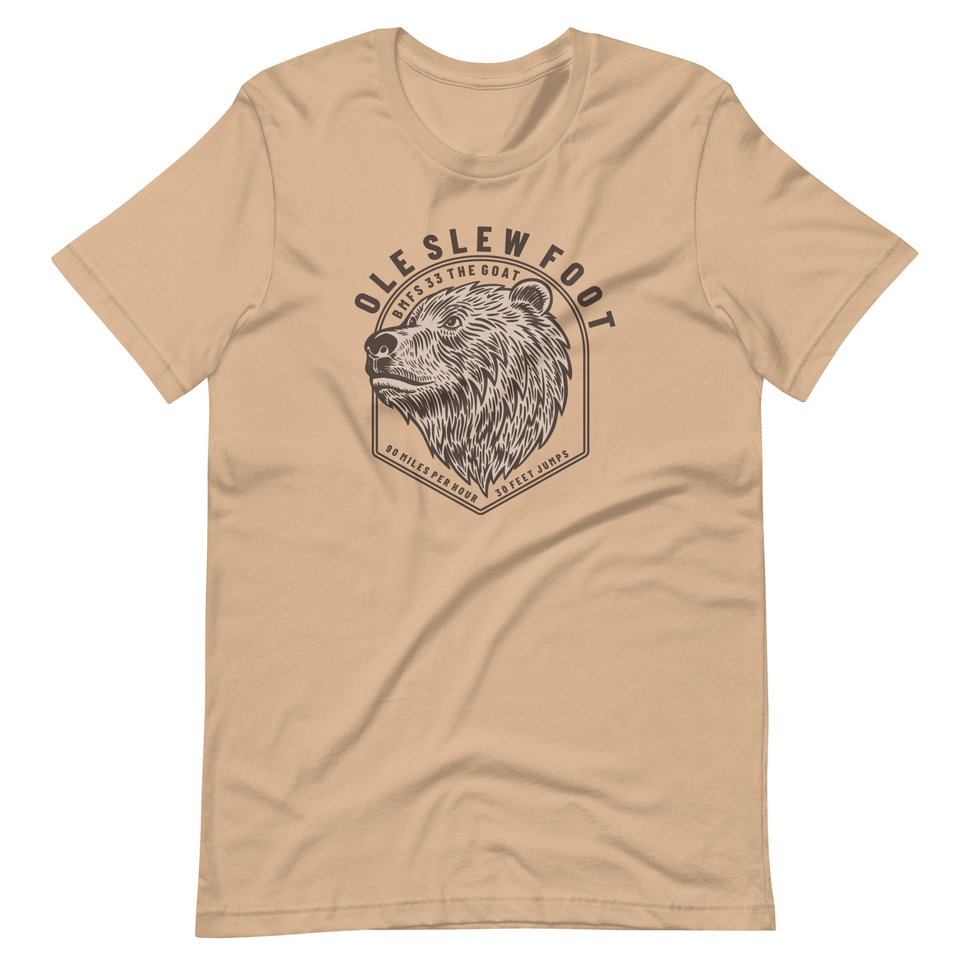 Ole Slew Foot Bella + Canvas Premium Cotton | 33 BMFS THE GOAT