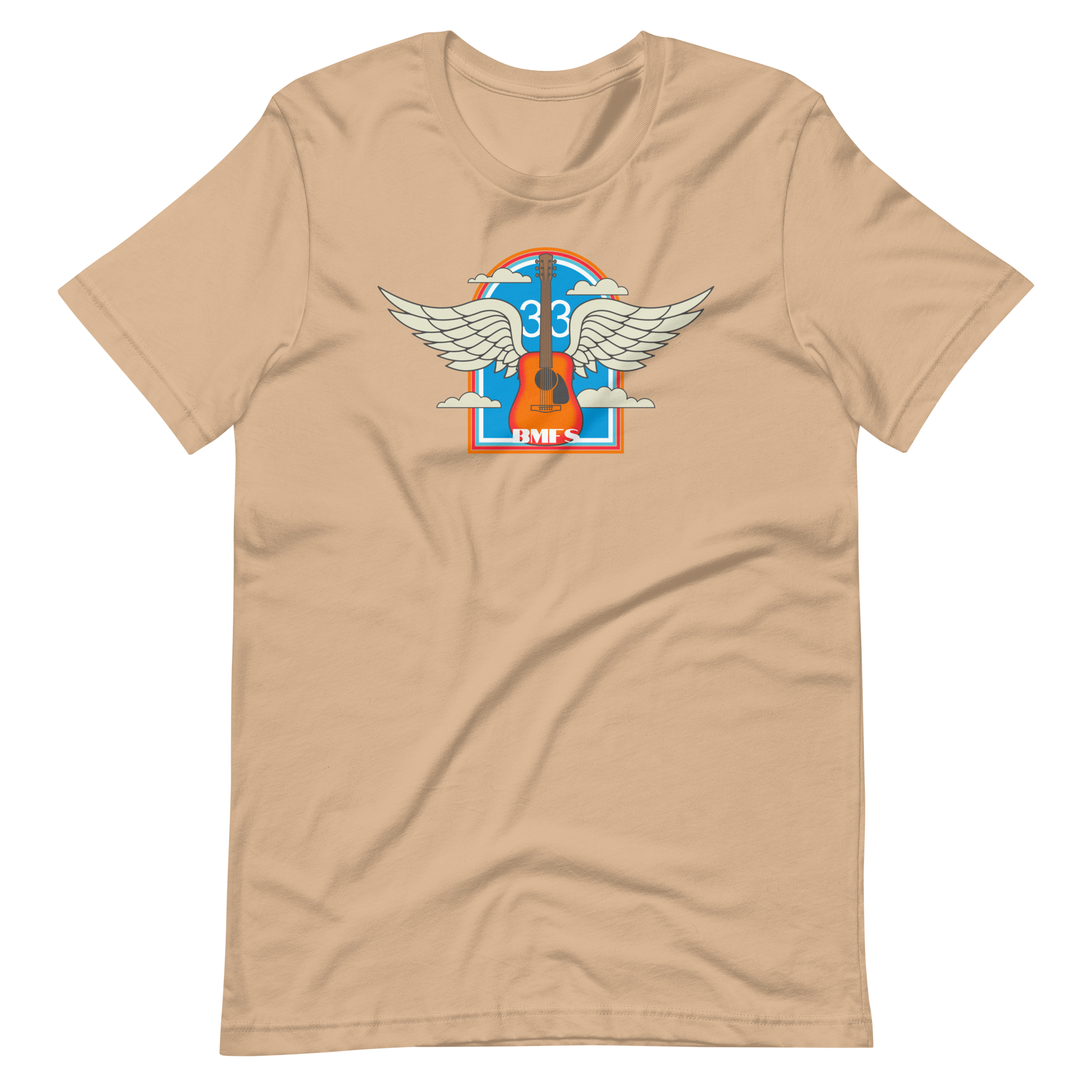 BMFS 33 Guitar Bella + Canvas Premium Cotton | 33 BMFS THE GOAT