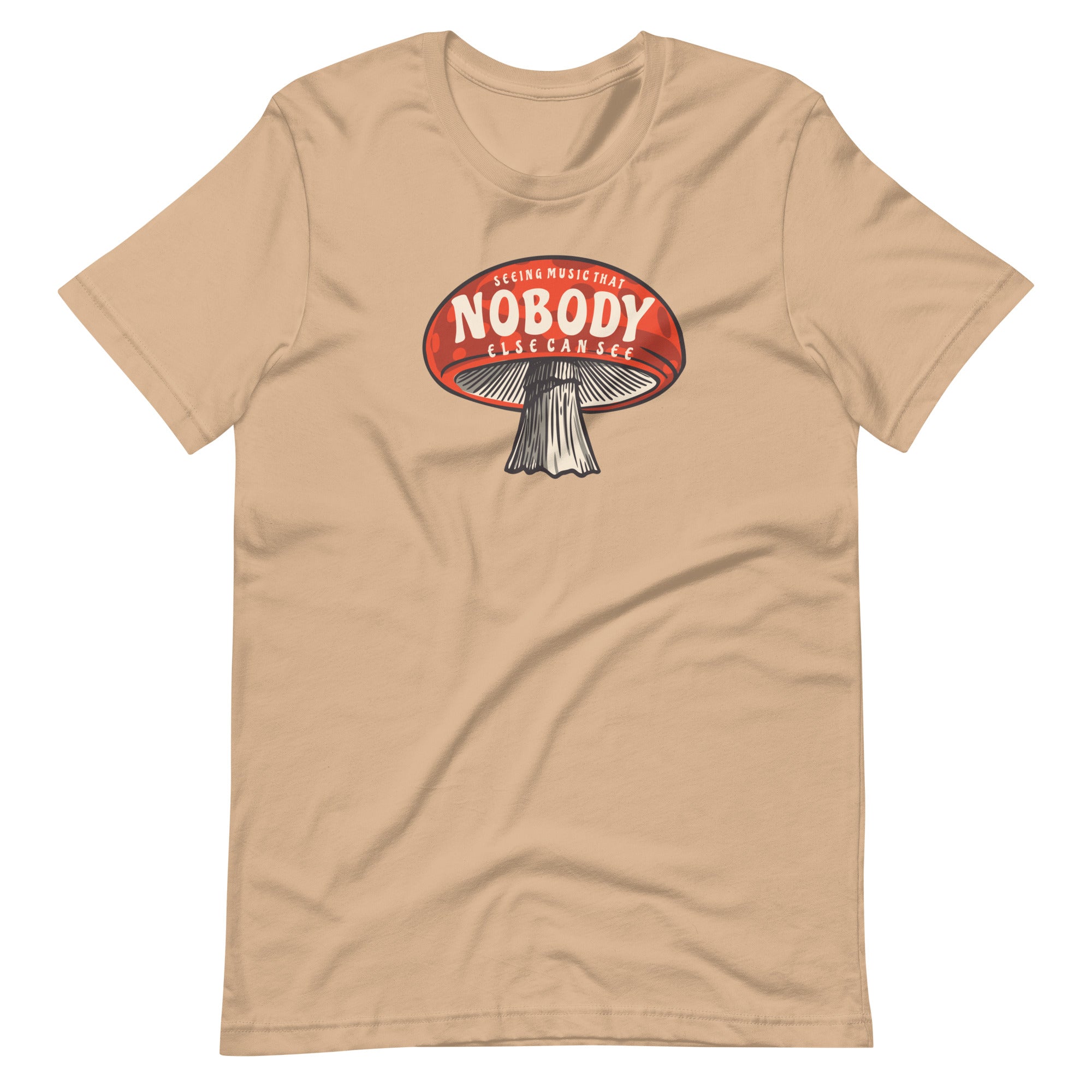 Seeing Music Shroom Bella + Canvas Premium Cotton | 33 BMFS THE GOAT