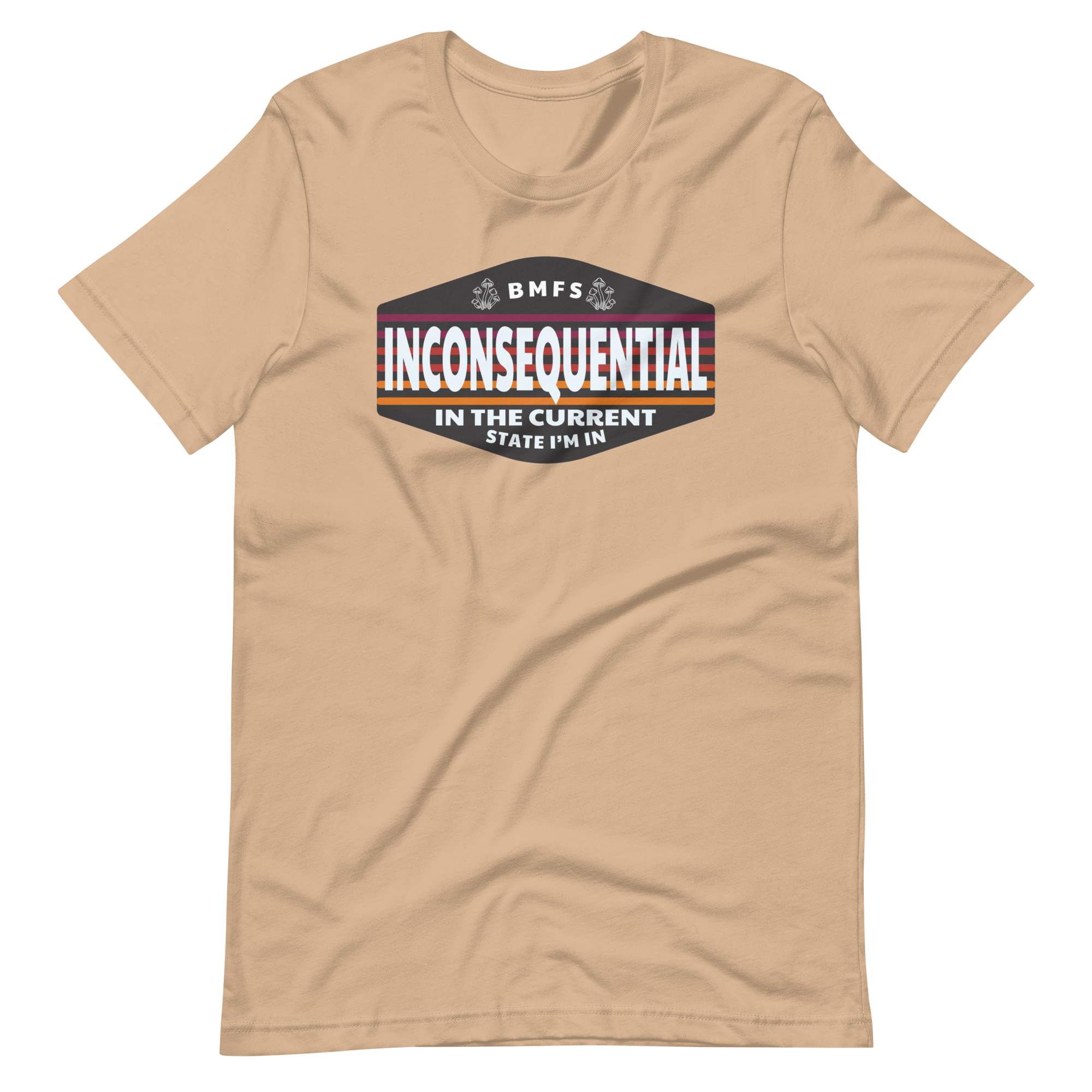 Inconsequential In The Current State I'm In Unisex t-shirt Bella + Canvas Premium Cotton | 33 BMFS THE GOAT