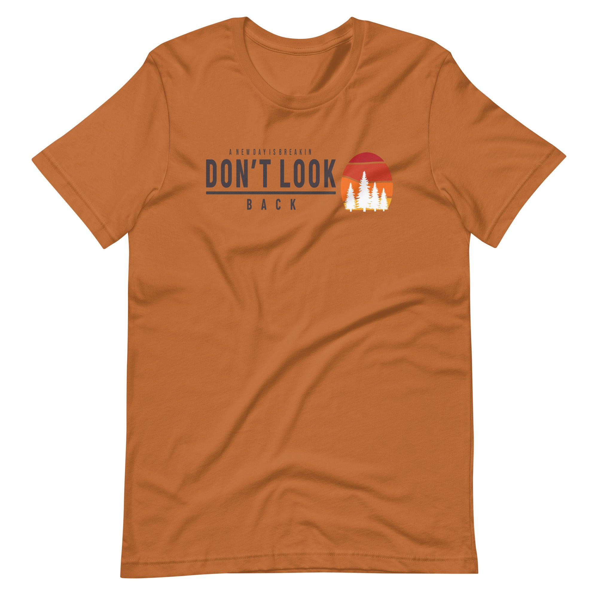 Don't Look Back Bella + Canvas Premium Cotton | 33 BMFS THE GOAT