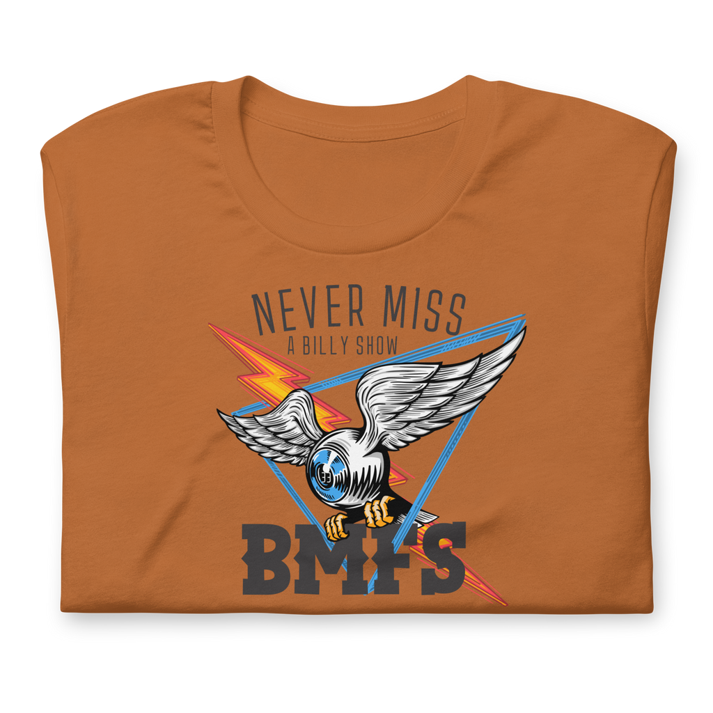 Never Miss A Billy Show BMFS Bella + Canvas Premium Cotton | 33 BMFS THE GOAT