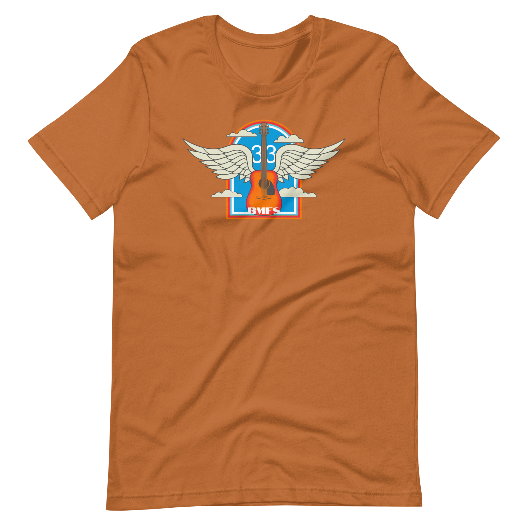 BMFS 33 Guitar Bella + Canvas Premium Cotton | 33 BMFS THE GOAT