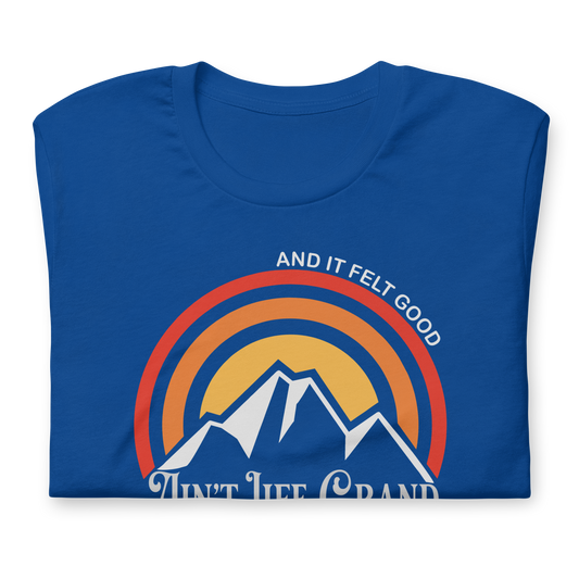 Ain't Life Grand Mountains Bella + Canvas | Short Sleeve | WP Inspired Art