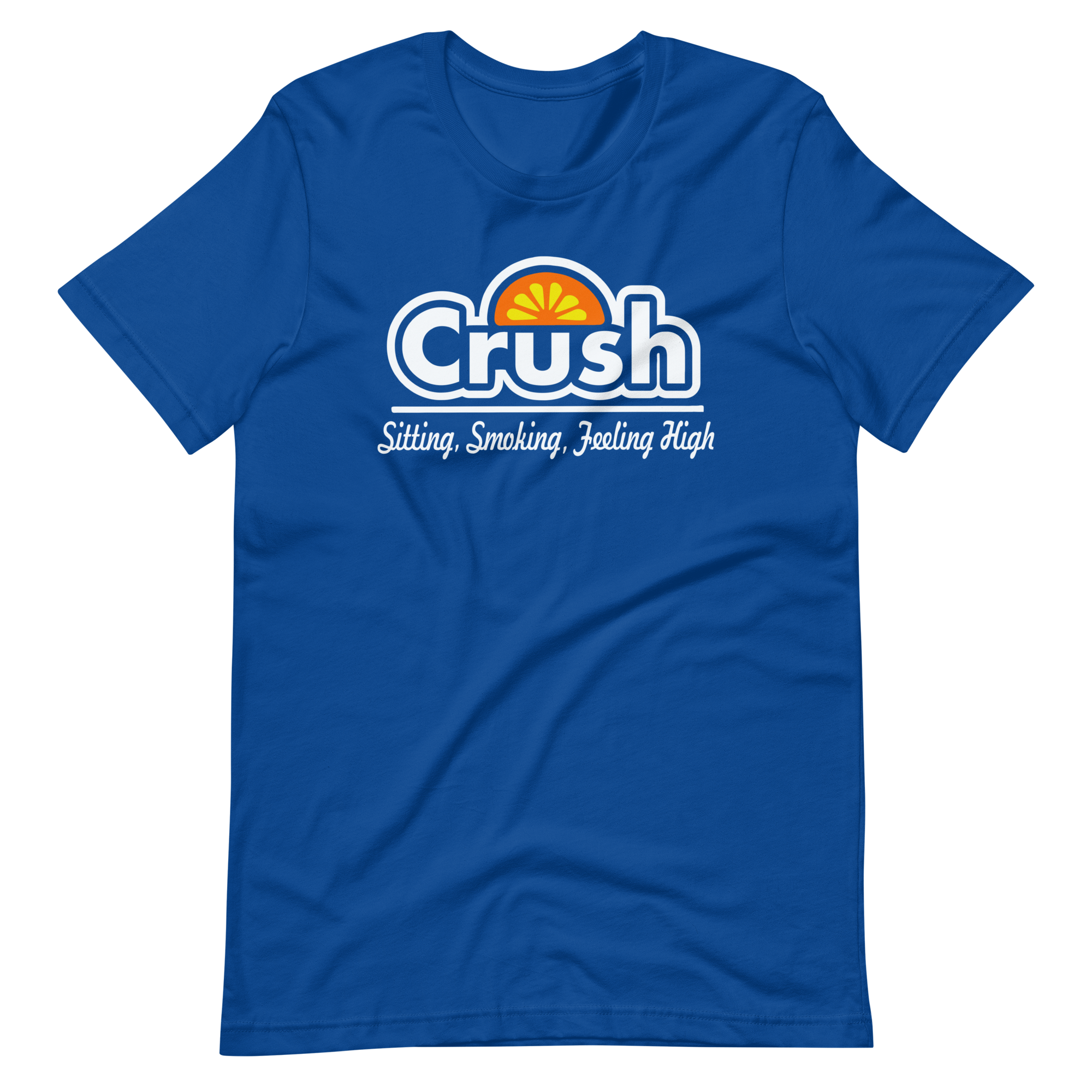 Crush Sitting Smoking Feeling High Bella+Canvas Short Sleeve | DMB Inspired Art