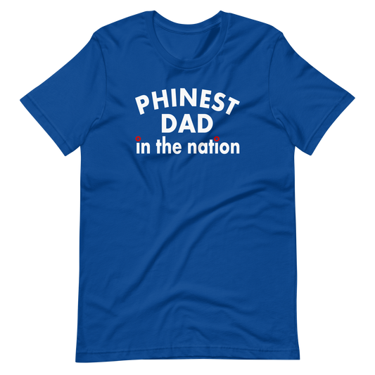 Phinest Dad In The Nation | Bella + Canvas Premium cotton | Short Sleeve