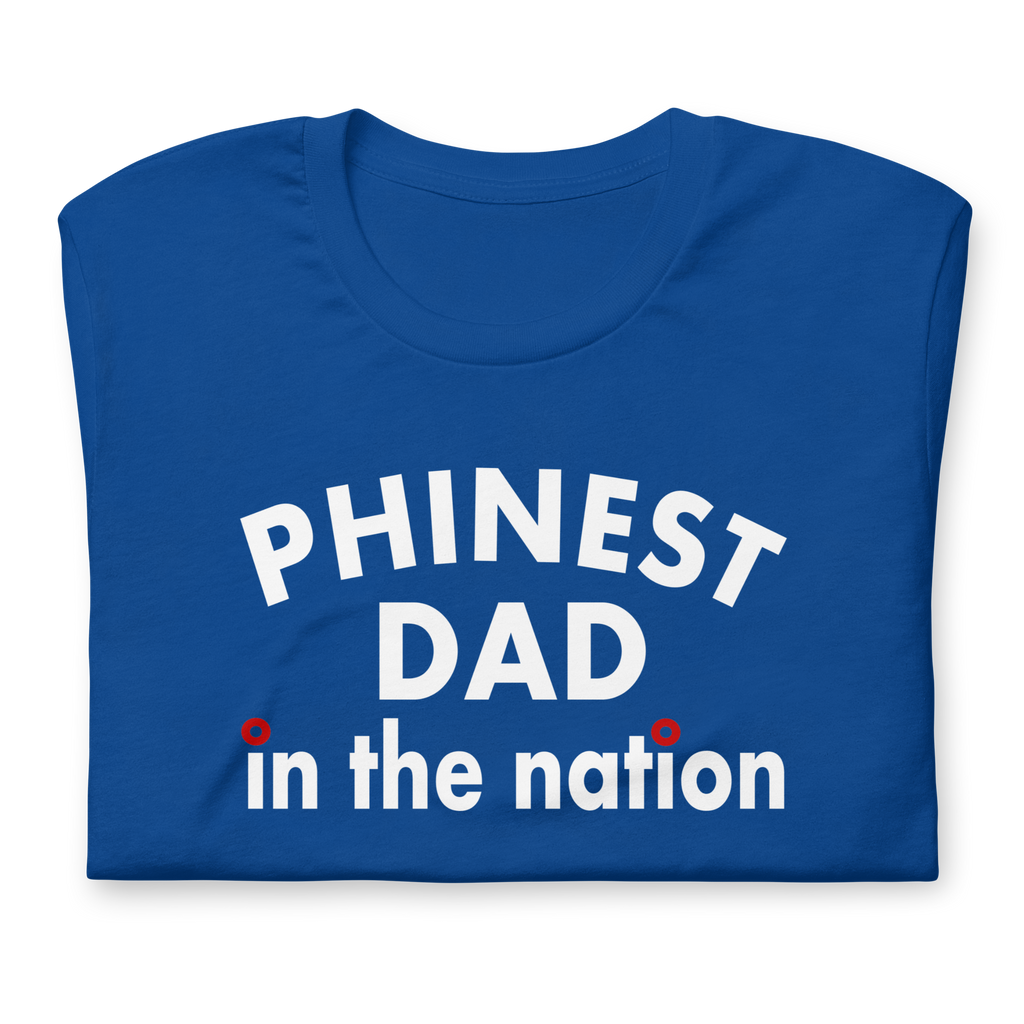 Phinest Dad In The Nation | Bella + Canvas Premium cotton | Short Sleeve