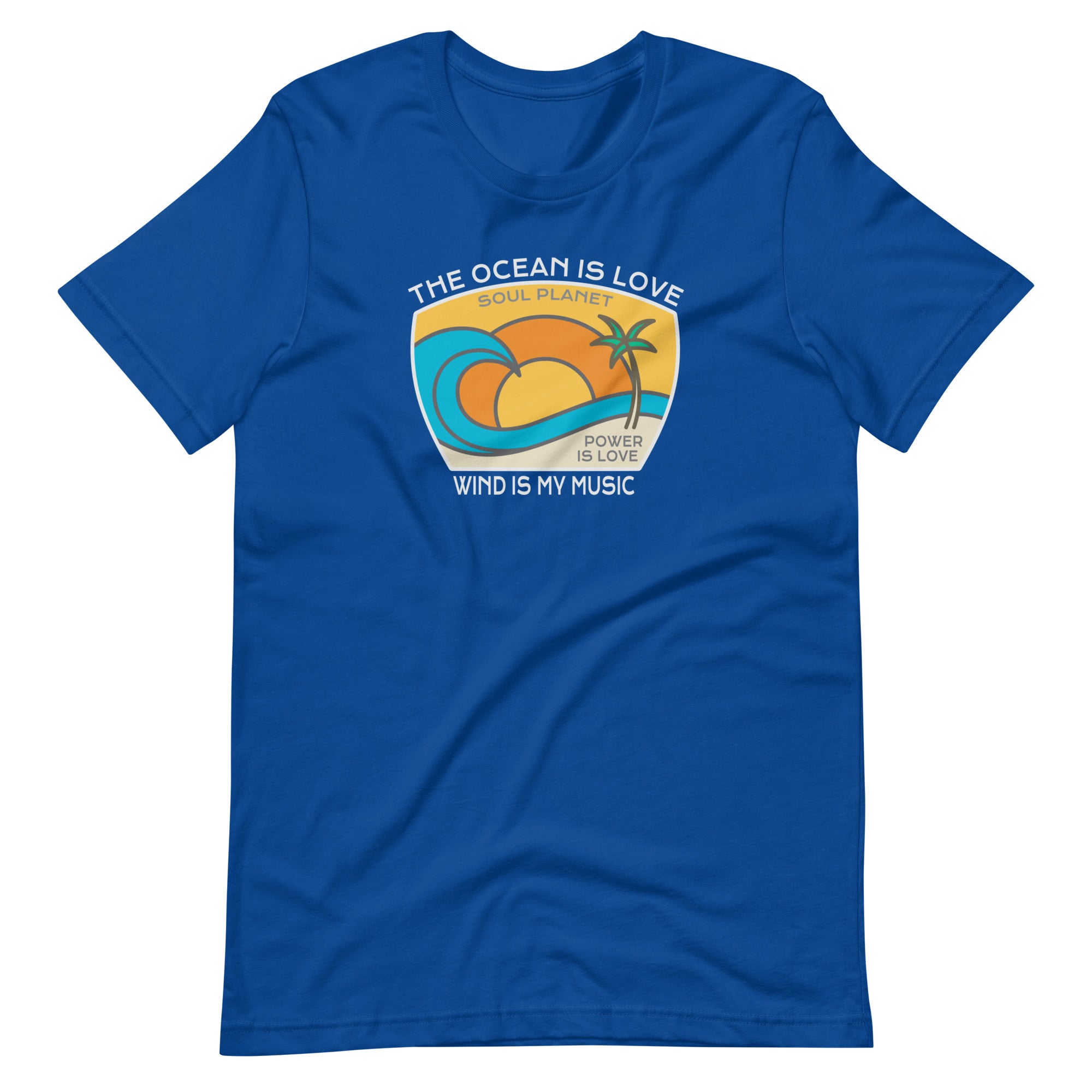 The Ocean Is Love  | Bella + Canvas Premium cotton | Short Sleeve