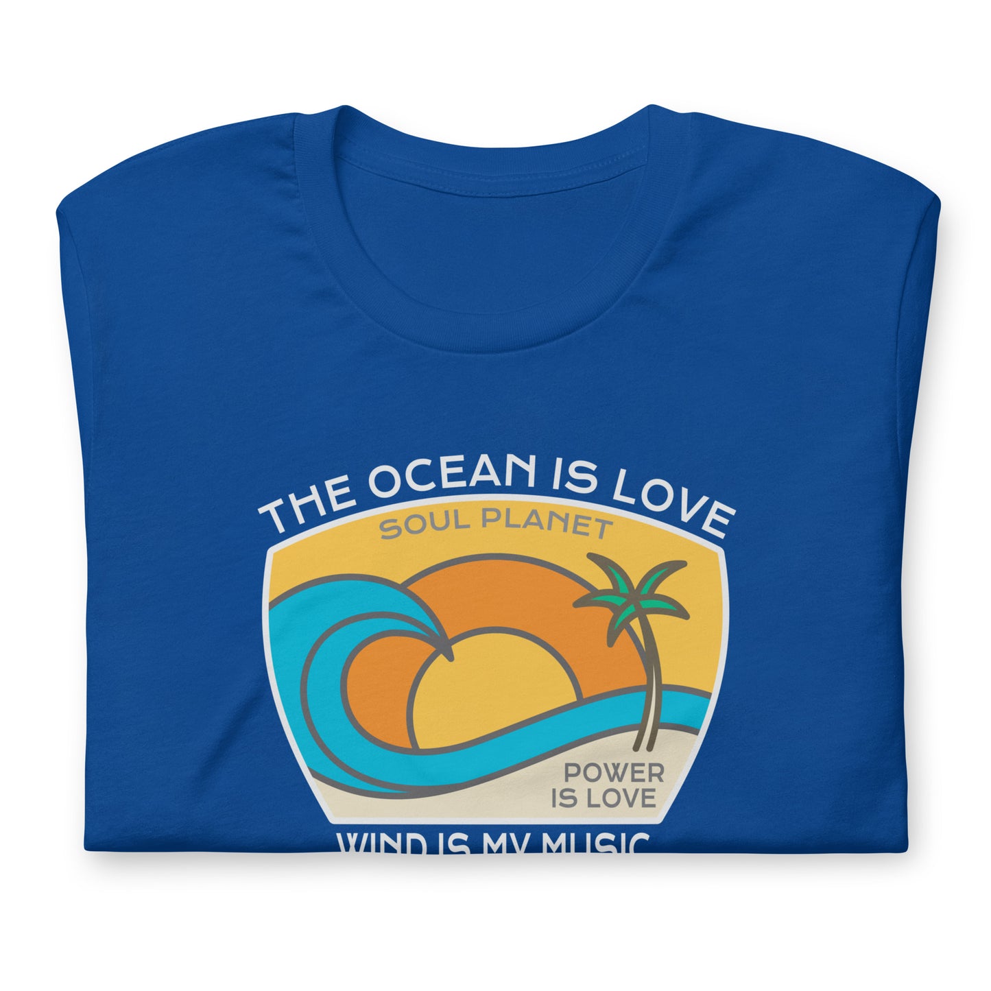 The Ocean Is Love  | Bella + Canvas Premium cotton | Short Sleeve