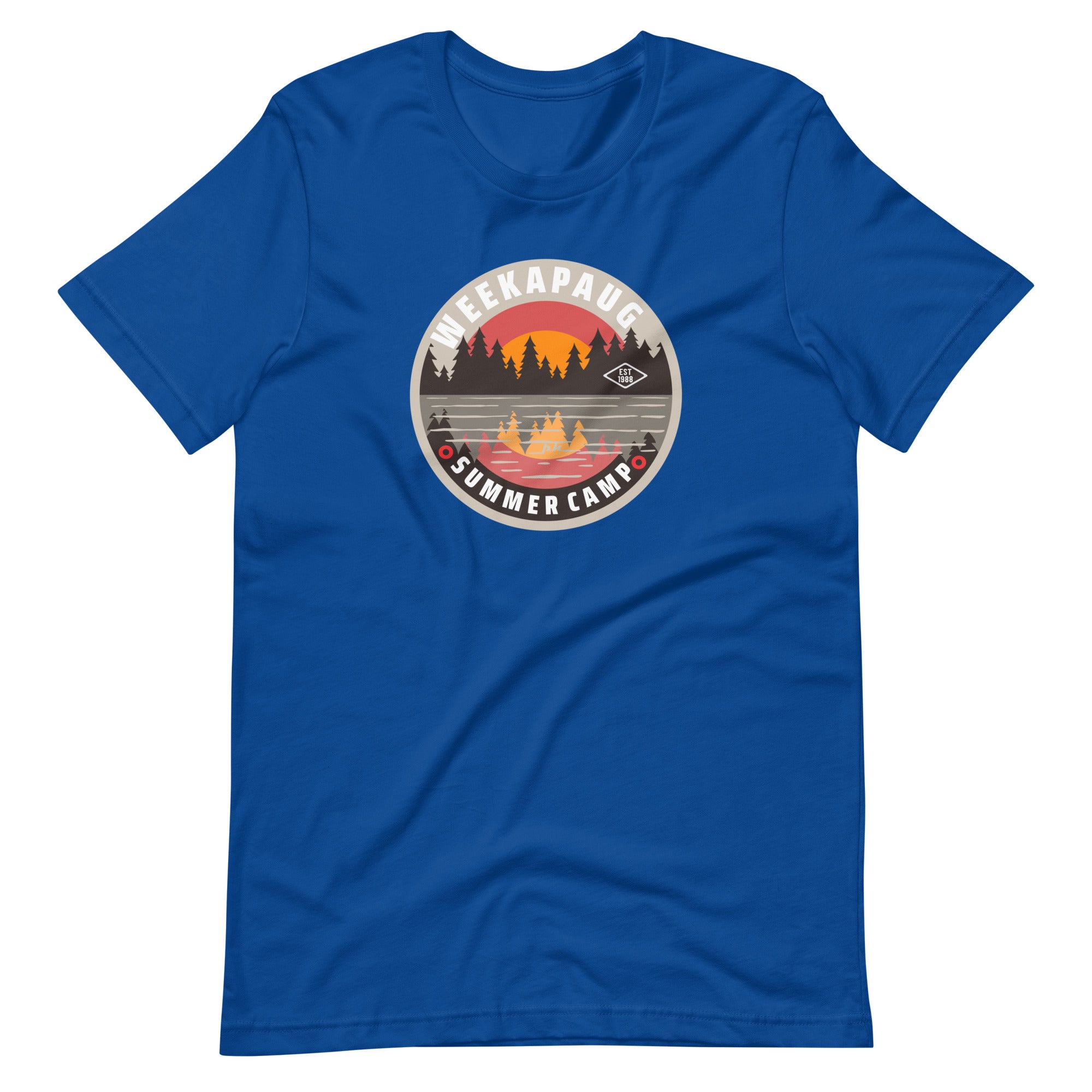 Weekapaug Summer Camp | Bella + Canvas Premium cotton | Short Sleeve